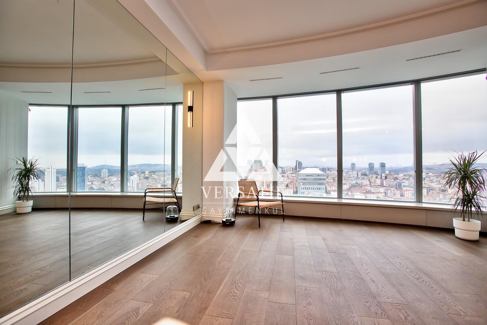 Şişli Elite Residence’ta yer alan 170 m² büyüklüğünde, 2+1 kiralık çok şık daire.
