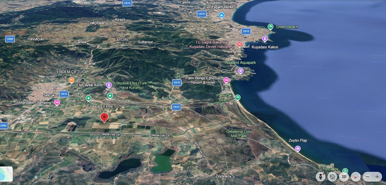 Efes Antik Kenti’ne, Selçuk Havalimanı’na ve Pamucak Sahili’ne yakın konumuyla bu parseller; turizm odaklı projeler geliştirmek isteyen yatırımcılar için değerlendirilebilecek bir alternatif sunuyor.
