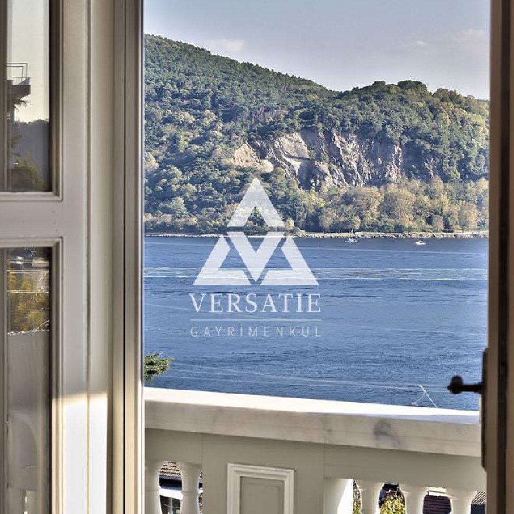 In Sarıyer, one of the most beautiful districts of Istanbul adjacent to the Bosphorus; Extraordinarily beautiful historical mansion for sale with magnificent Bosphorus view, 2nd degree historical monument status, garden and swimming pool.