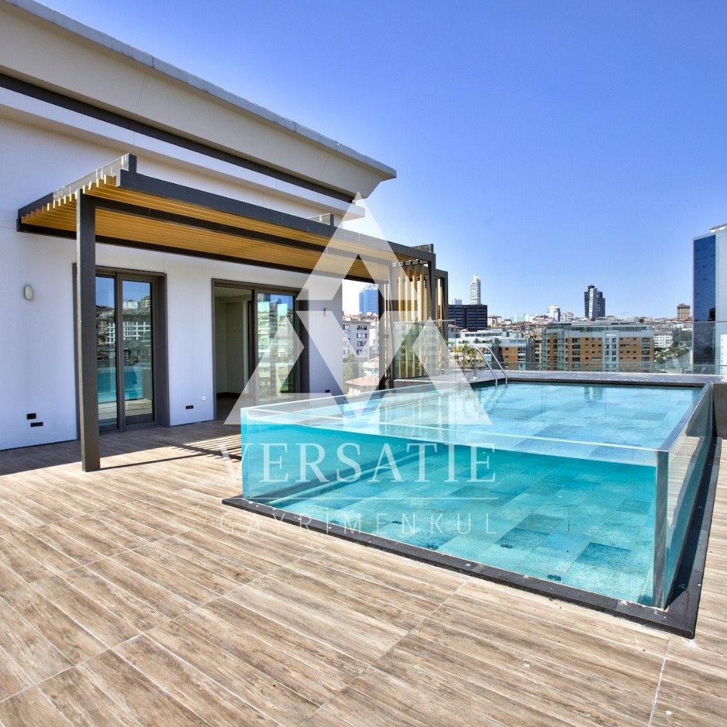 DAP Nişantaşı Koru’da Lüksün Zirvesi: 141 m² Teraslı ve Özel Havuzlu Penthouse