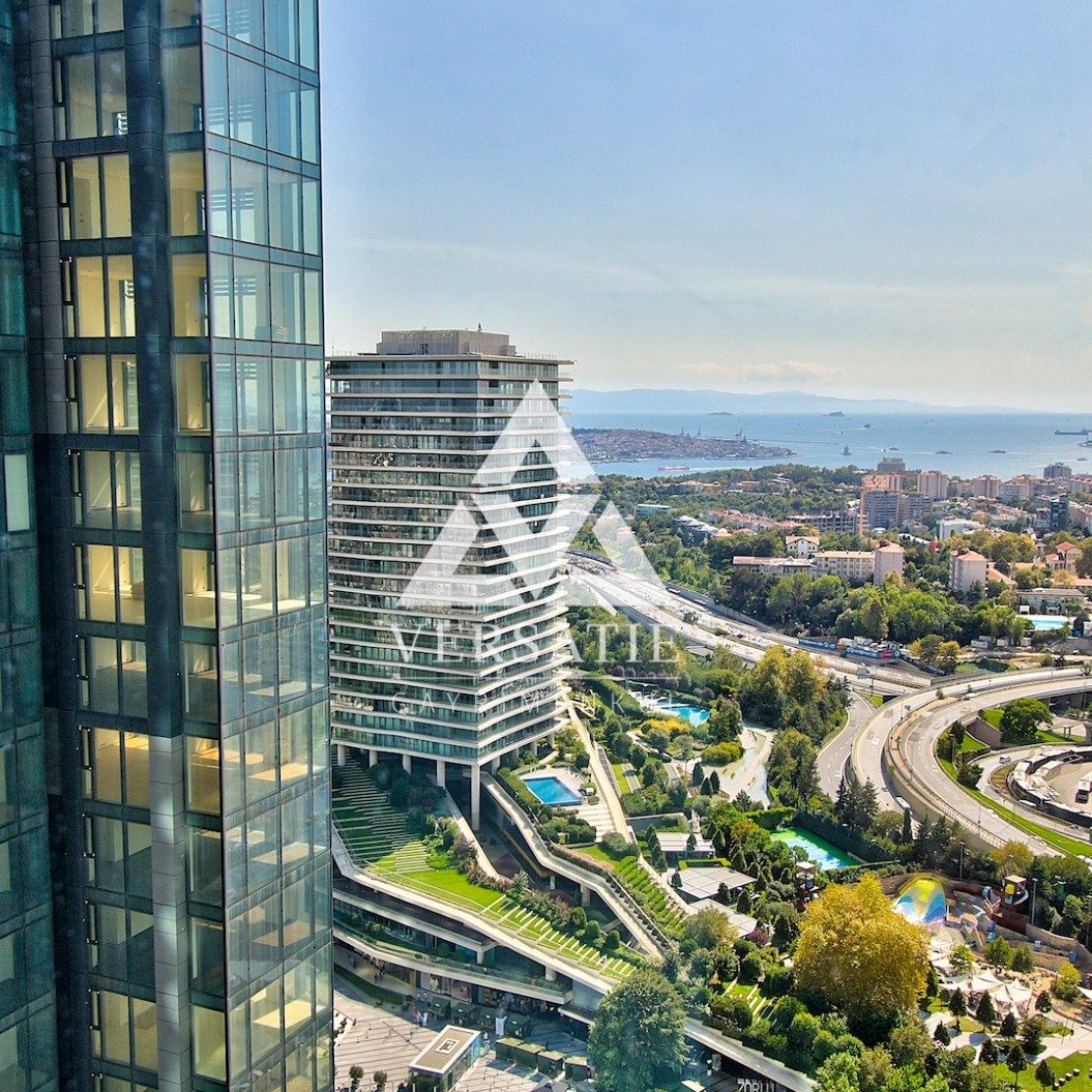 Luxury residence for rent with magnificent Bosphorus view in Ciftci Towers, one of the most prestigious locations in Istanbul.