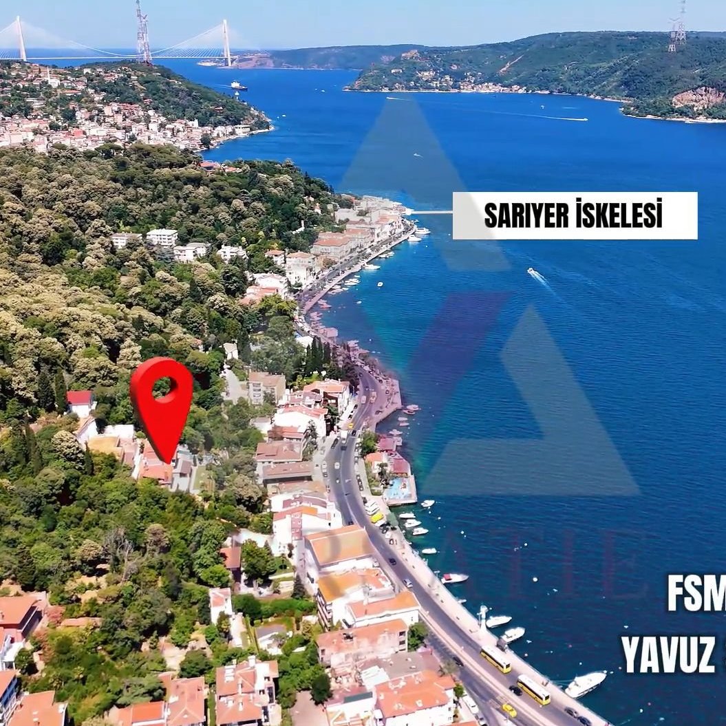 Sarıyer’de, doğayla iç içe ve aynı zamanda şehir yaşamına yakın konumda yer alan size ayrıcalıklı bir yaşam sunan Boğaz manzaralı, muhteşem, satılık lüks villa
