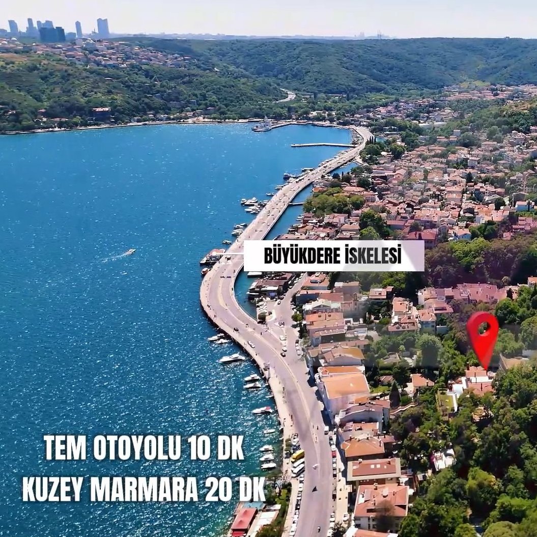 Sarıyer’de, doğayla iç içe ve aynı zamanda şehir yaşamına yakın konumda yer alan size ayrıcalıklı bir yaşam sunan Boğaz manzaralı, muhteşem, satılık lüks villa
