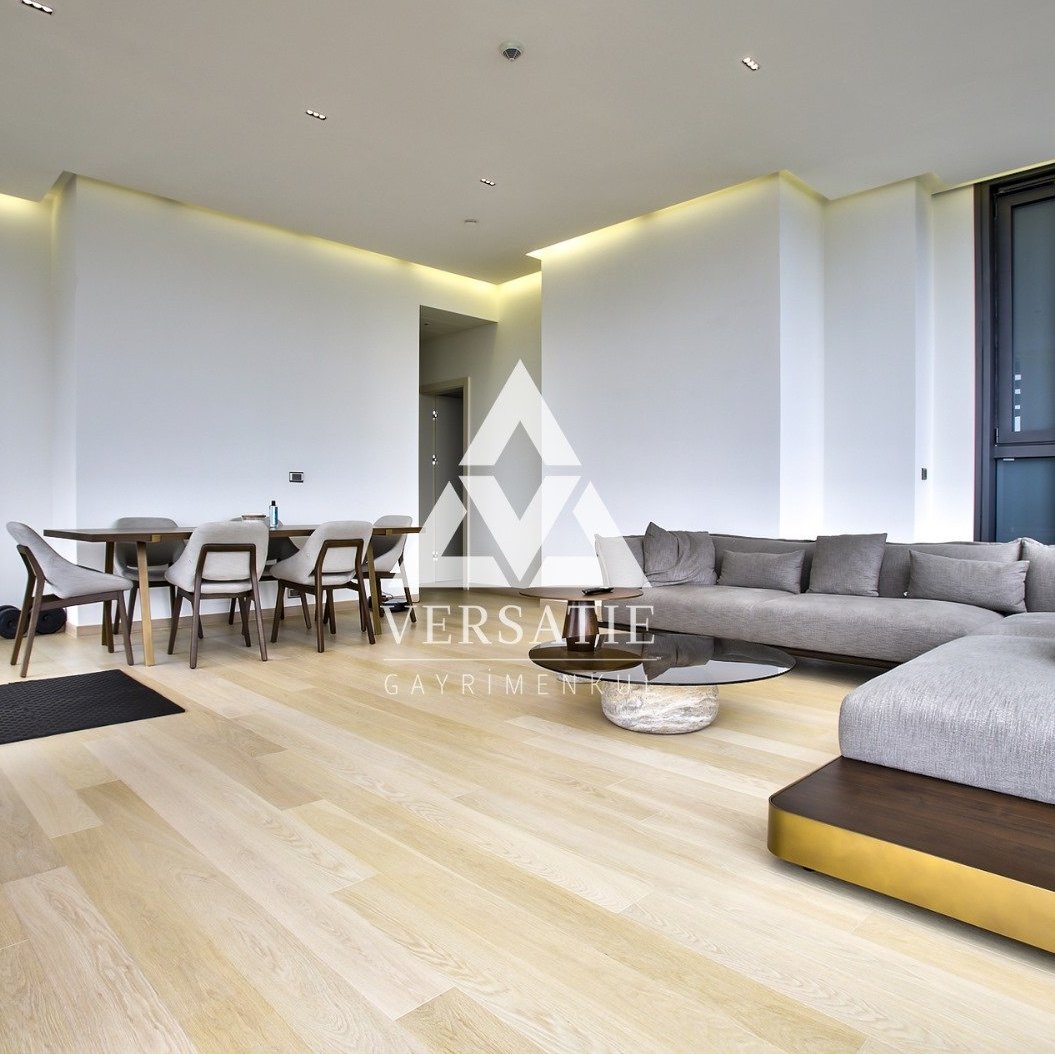Magnificent rental residences with a Bosphorus view and a spacious living area in Çiftçi Towers.