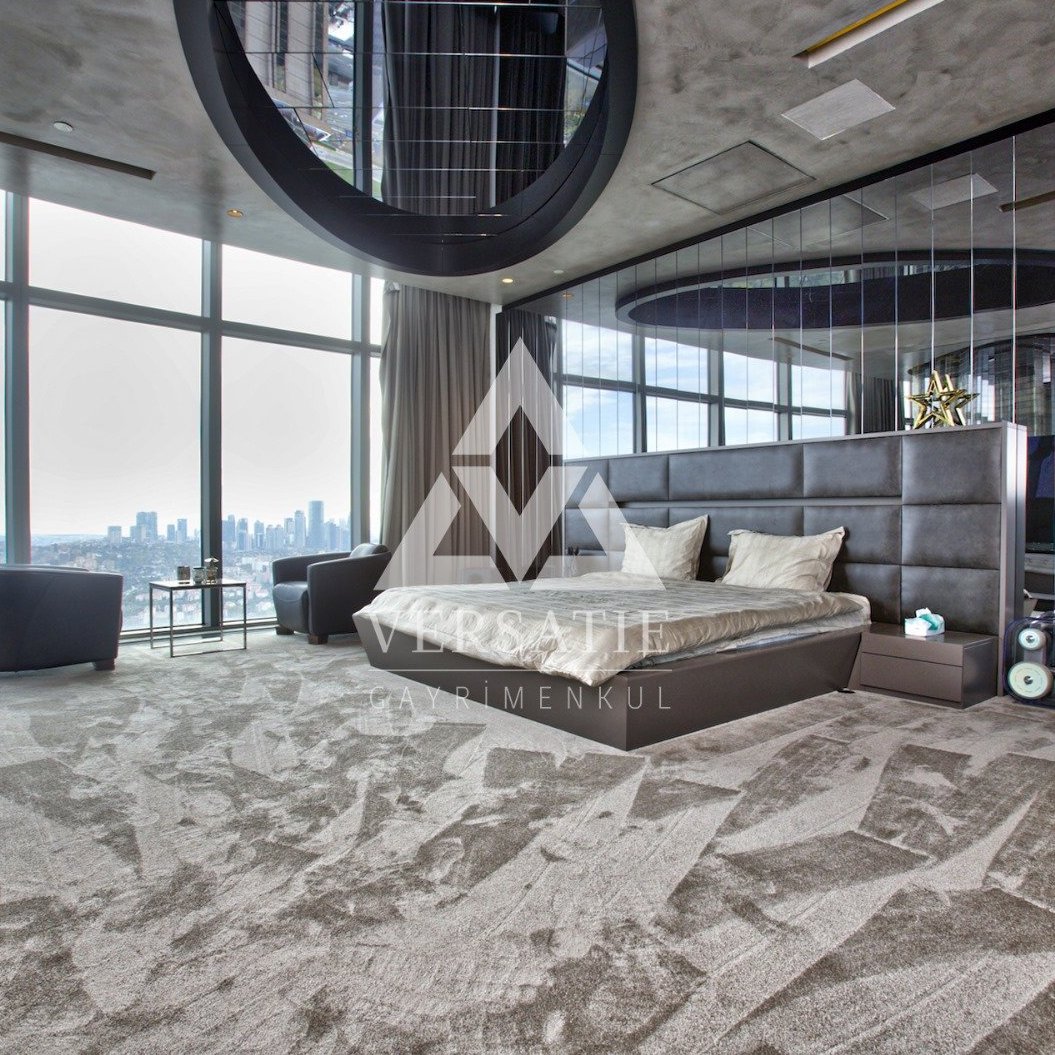 İstanbul’un Zirvesinde: Spine Tower’da Boğaz Manzaralı Penthouse