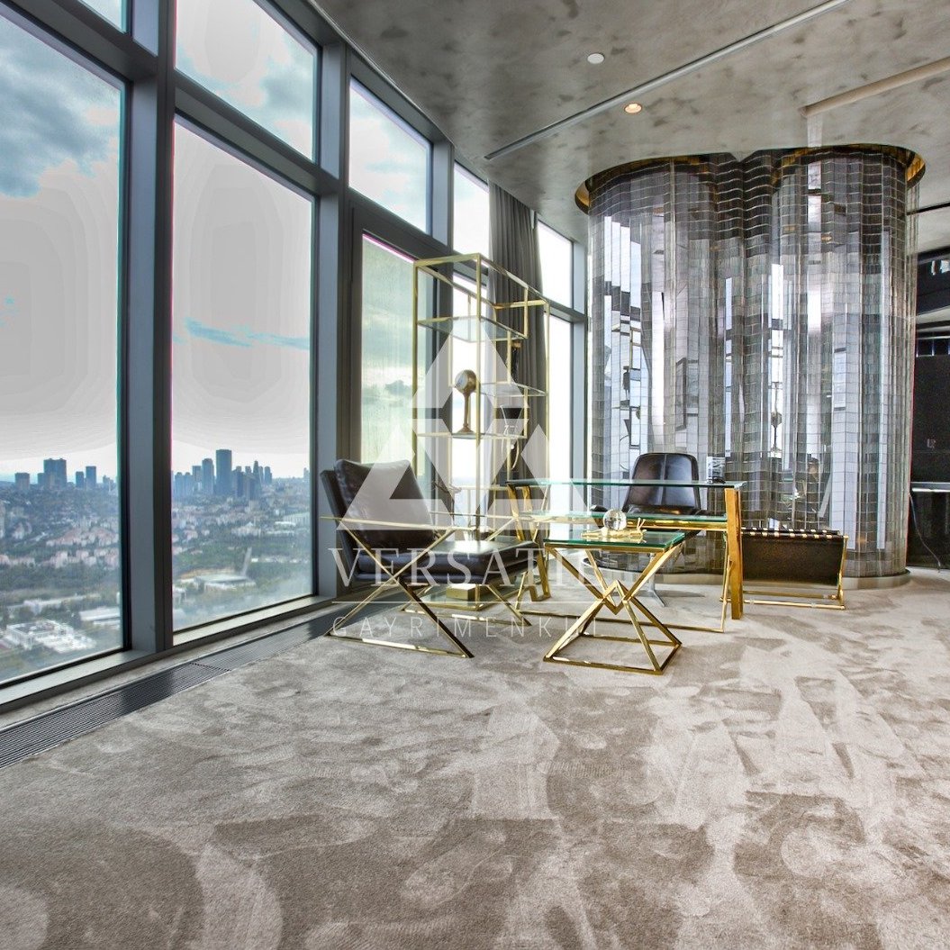 İstanbul’un Zirvesinde: Spine Tower’da Boğaz Manzaralı Penthouse