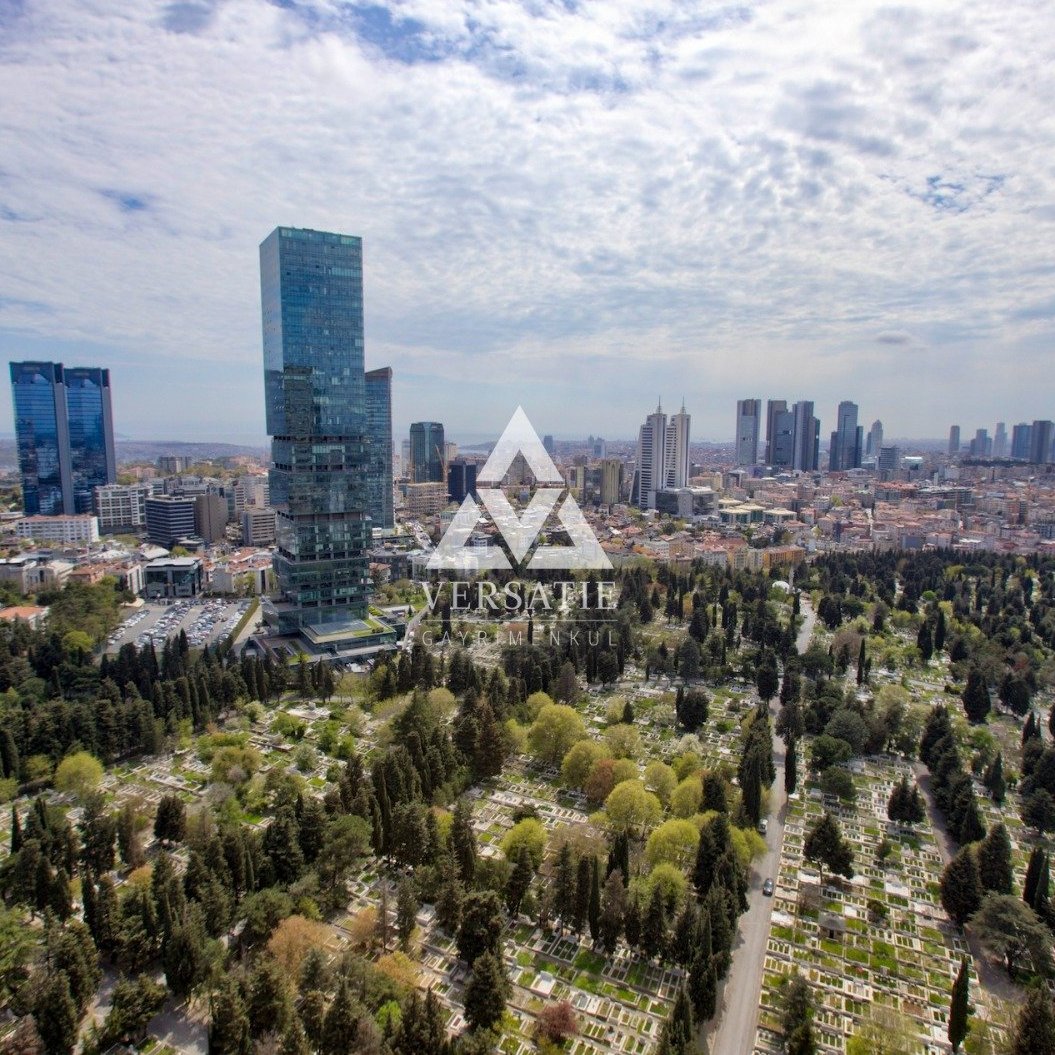 Levent Metrocity Residence’da, Boğaz manzaralı 4.5+1 kiralık daire. 